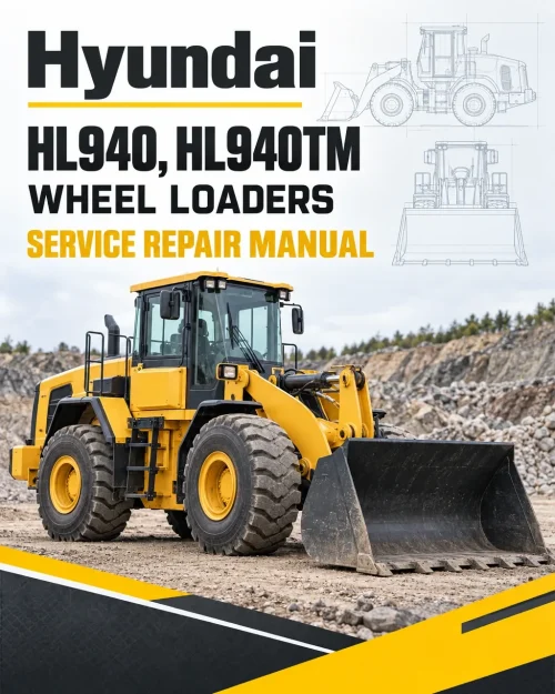 Hyundai HL940, HL940TM Wheel Loaders Service Repair Manual Hyundai HL940, HL940TM Wheel Loaders Service Repair Manual