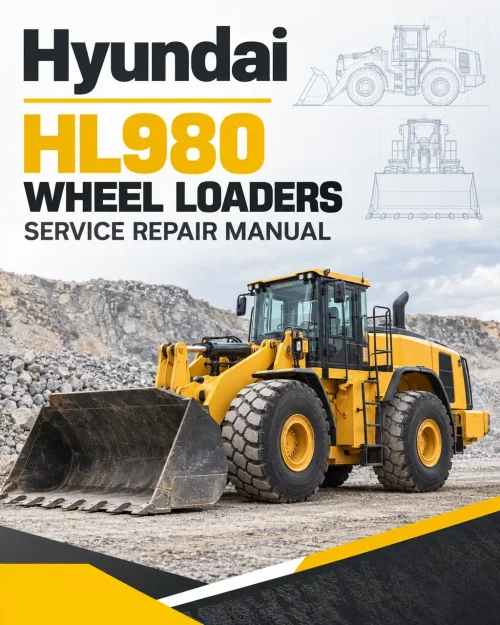 Hyundai HL980 Wheel Loaders Service Repair Manual Hyundai HL980 Wheel Loaders Service Repair Manual