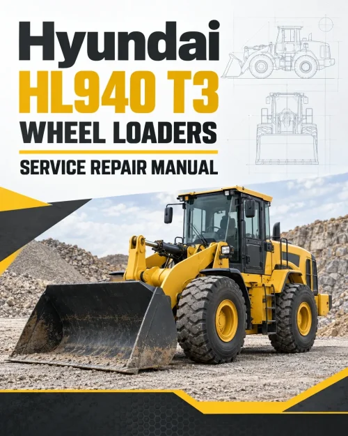 Hyundai HL940 T3 Wheel Loaders Service Repair Manual Hyundai HL940 T3 Wheel Loaders Service Repair Manual