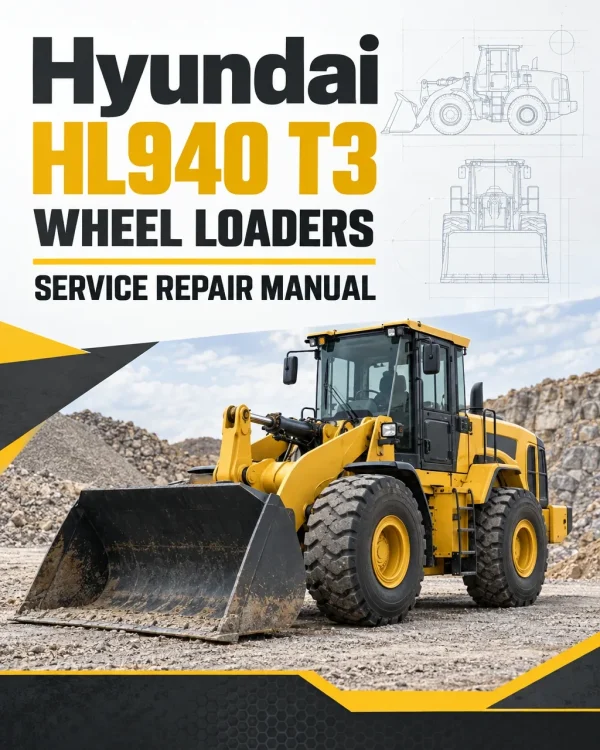 Hyundai HL940 T3 Wheel Loaders Service Repair Manual Hyundai HL940 T3 Wheel Loaders Service Repair Manual