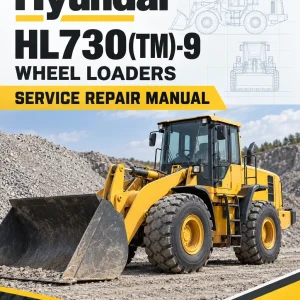 Hyundai HL730(TM)-9 Wheel Loaders Service Repair Manual