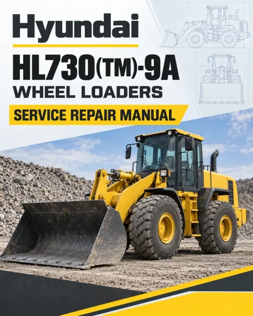 Hyundai HL730(TM)-9A Wheel Loaders Service Repair Manual Hyundai HL730(TM)-9A Wheel Loaders Service Repair Manual
