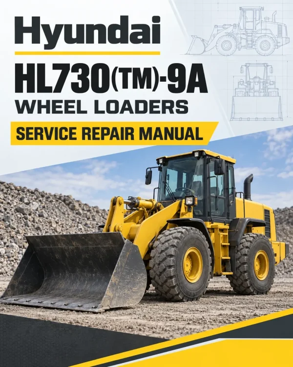 Hyundai HL730(TM)-9A Wheel Loaders Service Repair Manual