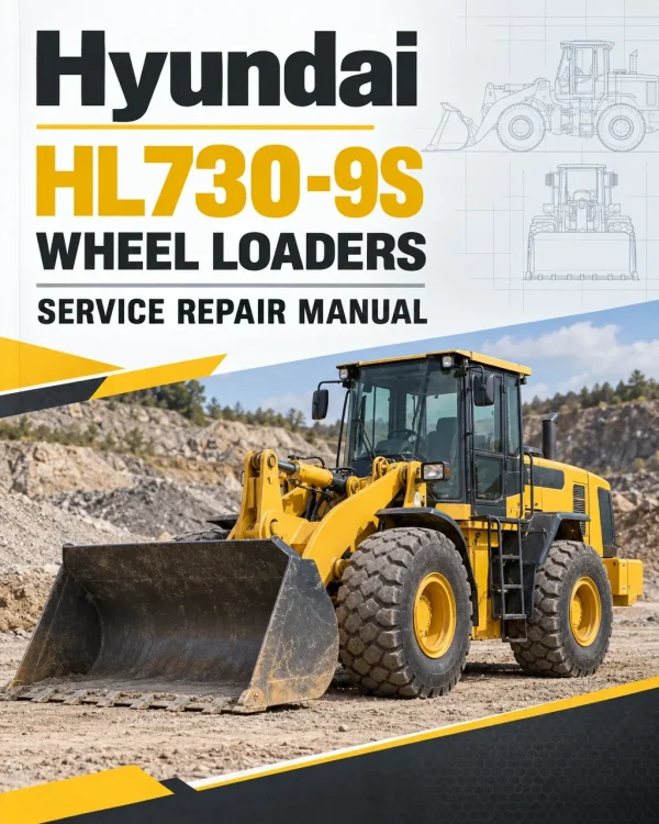 Hyundai HL730-9S Wheel Loaders Service Repair Manual Hyundai HL730-9S Wheel Loaders Service Repair Manual