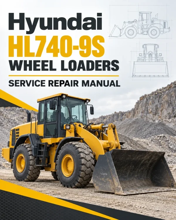 Hyundai HL740-9S Wheel Loaders Service Repair Manual Hyundai HL740-9S Wheel Loaders Service Repair Manual