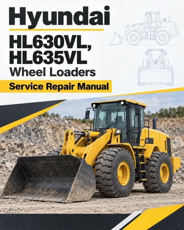 Hyundai HL630VL, HL635VL Wheel Loaders Service Repair Manual
