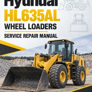 Hyundai HL635AL Wheel Loaders Service Repair Manual