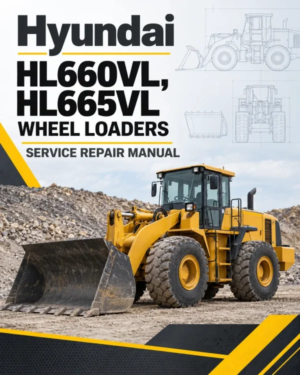 Hyundai HL660VL, HL665VL Wheel Loaders Service Repair Manual Hyundai HL660VL, HL665VL Wheel Loaders Service Repair Manual