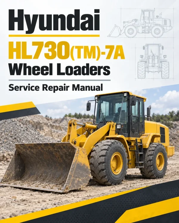 Hyundai HL730(TM)-7A Wheel Loaders Service Repair Manual Hyundai HL730(TM)-7A Wheel Loaders Service Repair Manual