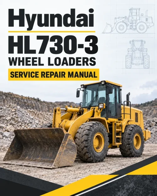 Hyundai HL730-3 Wheel Loaders Service Repair Manual