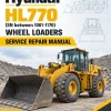 Hyundai HL770 (SN between 1001-1170) Wheel Loaders Service Repair Manual Hyundai HL770 (SN between 1001-1170) Wheel Loaders Service Repair Manual