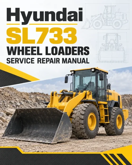 Hyundai SL733 Wheel Loaders Service Repair Manual