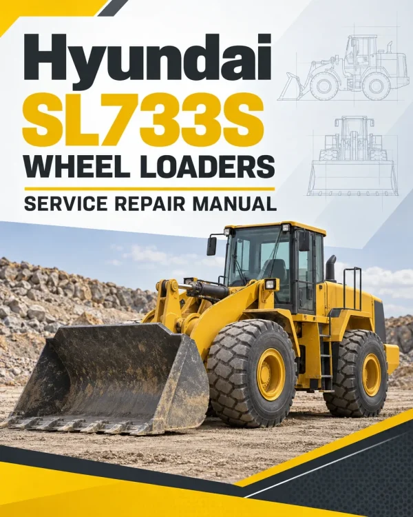 Hyundai SL733S Wheel Loaders Service Repair Manual Hyundai SL733S Wheel Loaders Service Repair Manual