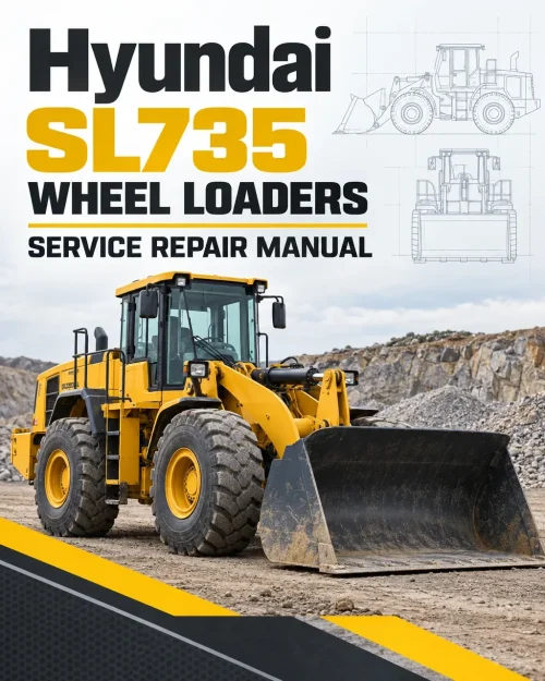 Hyundai SL735 Wheel Loaders Service Repair Manual Hyundai SL735 Wheel Loaders Service Repair Manual