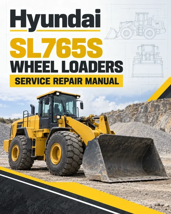 Hyundai SL765S Wheel Loaders Service Repair Manual Hyundai SL765S Wheel Loaders Service Repair Manual