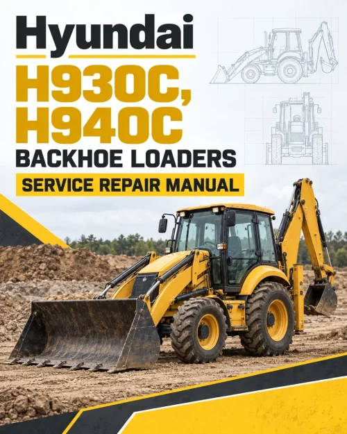 Hyundai H930C, H940C Backhoe Loaders Service Repair Manual Hyundai H930C, H940C Backhoe Loaders Service Repair Manual