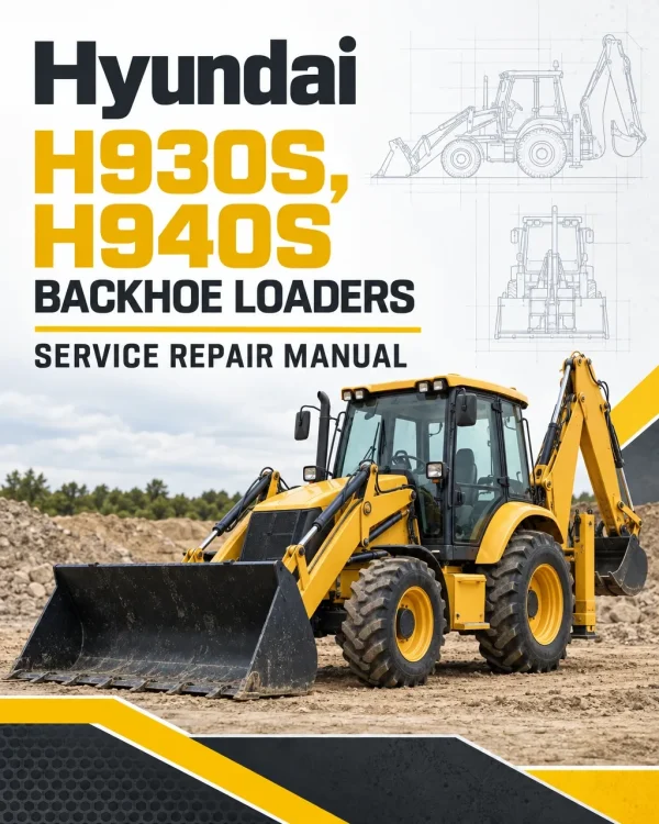Hyundai H930S, H940S Backhoe Loaders Service Repair Manual Hyundai H930S, H940S Backhoe Loaders Service Repair Manual
