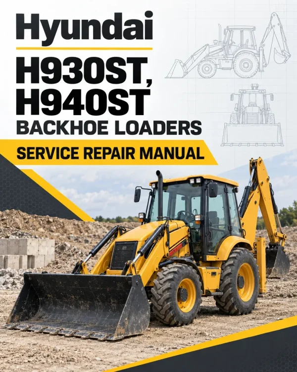 Hyundai H930ST, H940ST Backhoe Loaders Service Repair Manual Hyundai H930ST, H940ST Backhoe Loaders Service Repair Manual