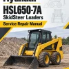 Hyundai HSL650-7A SkidSteer Loaders Service Repair Manual