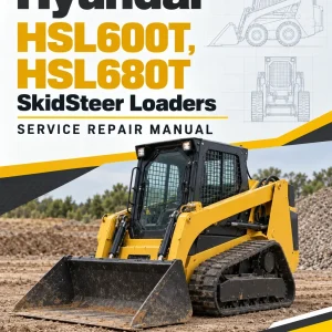Hyundai HSL600T, HSL680T SkidSteer Loaders Service Repair Manual Hyundai HSL600T, HSL680T SkidSteer Loaders Service Repair Manual