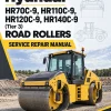 Hyundai HR70C-9, HR110C-9, HR120C-9, HR140C-9 (Tier 3) Road Rollers Service Repair Manual Hyundai HR70C-9, HR110C-9, HR120C-9, HR140C-9 (Tier 3) Road Rollers Service Repair Manual