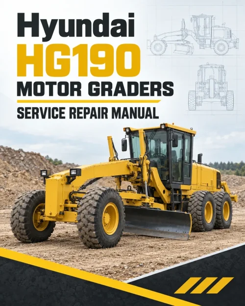 Hyundai HG190 Motor Graders Service Repair Manual
