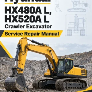 Hyundai HX480A L, HX520A L Crawler Excavator Service Repair Manual Hyundai HX480A L, HX520A L Crawler Excavator Service Repair Manual