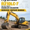 Hyundai R210LC-7 (SN after 98001 -) Crawler Excavator Service Repair Manual Hyundai R210LC-7 (SN after 98001 -) Crawler Excavator Service Repair Manual