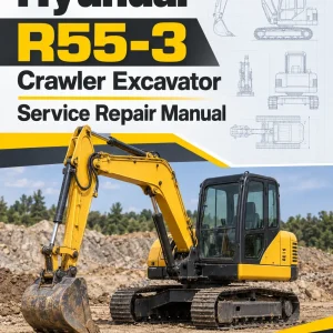 Hyundai R55-3 Crawler Excavator Service Repair Manual Hyundai R55-3 Crawler Excavator Service Repair Manual