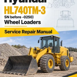 Hyundai HL740TM-3 SN before -0250) Wheel Loaders Service Repair Manual Hyundai HL740TM-3 SN before -0250) Wheel Loaders Service Repair Manual