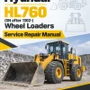Hyundai HL760 (SN after 1302-) Wheel Loaders Service Repair Manual