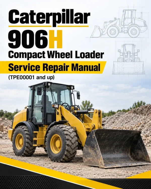 Caterpillar CAT 906H Compact Wheel Loader Service Repair Manual (TPE00001 and up) Caterpillar CAT 906H Compact Wheel Loader Service Repair Manual (TPE00001 and up)