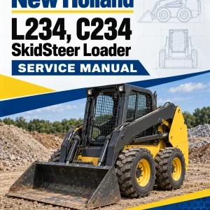 New Holland L234, C234 SkidSteer Loader Service Manual