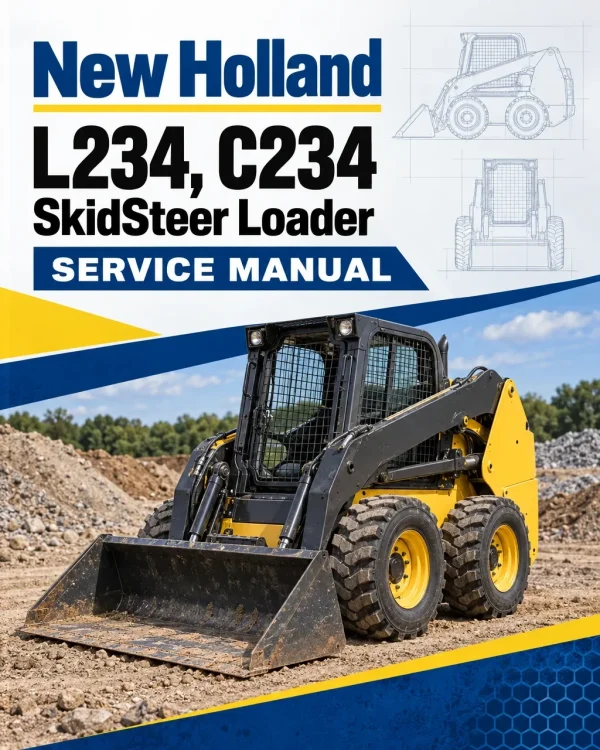 New Holland L234, C234 SkidSteer Loader Service Manual New Holland L234, C234 SkidSteer Loader Service Manual