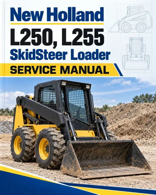 New Holland L250, L255 SkidSteer Loader Service Manual New Holland L250, L255 SkidSteer Loader Service Manual