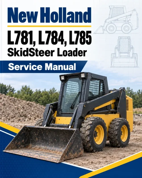 New Holland L781, L784, L785 SkidSteer Loader Service Manual