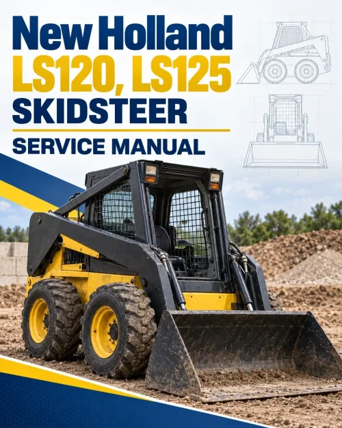 New Holland LS120, LS125 SkidSteer Service Manual