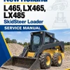 New Holland L465, LX465, LX485 SkidSteer Loader Service Manual New Holland L465, LX465, LX485 SkidSteer Loader Service Manual