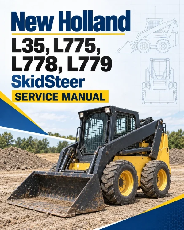 New Holland L35, L775, L778, L779 SkidSteer Service Manual