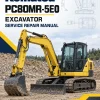 Komatsu PC80MR-5E0 Excavator Service Repair Manual Komatsu PC80MR-5E0 Excavator Service Repair Manual