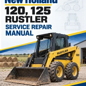 New Holland 120, 125 Rustler Service Manual