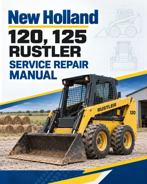 New Holland 120, 125 Rustler Service Manual
