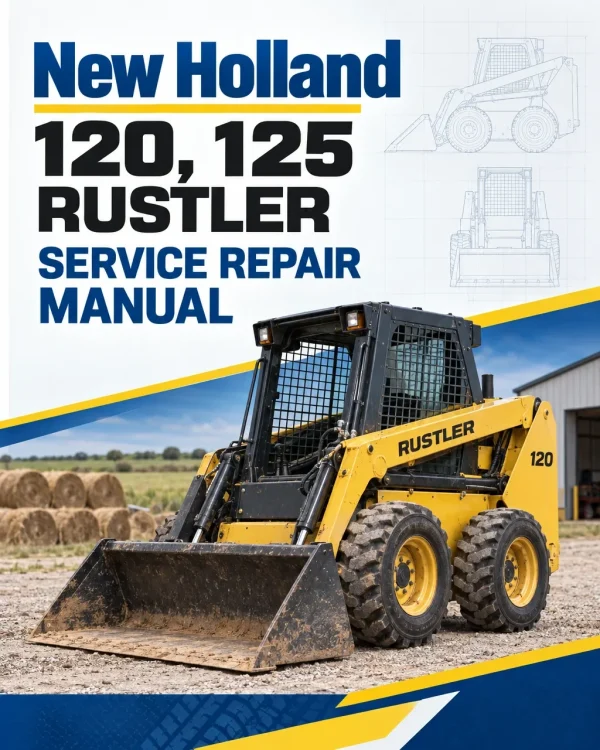 New Holland 120, 125 Rustler Service Manual New Holland 120, 125 Rustler Service Manual