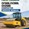 New Holland CV1500, CV2000, CV2500 Compactor Service Manual New Holland CV1500, CV2000, CV2500 Compactor Service Manual
