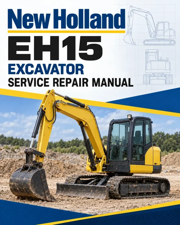 New Holland EH15 Excavator Service Manual