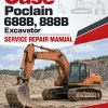 Case Poclain 688B, 888B Excavator Service Repair Manual