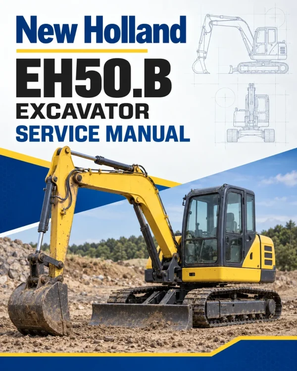 New Holland EH50.B Excavator Service Manual New Holland EH50.B Excavator Service Manual