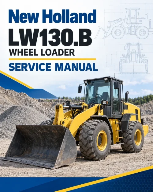 New Holland LW130.B Wheel Loader Service Manual New Holland LW130.B Wheel Loader Service Manual