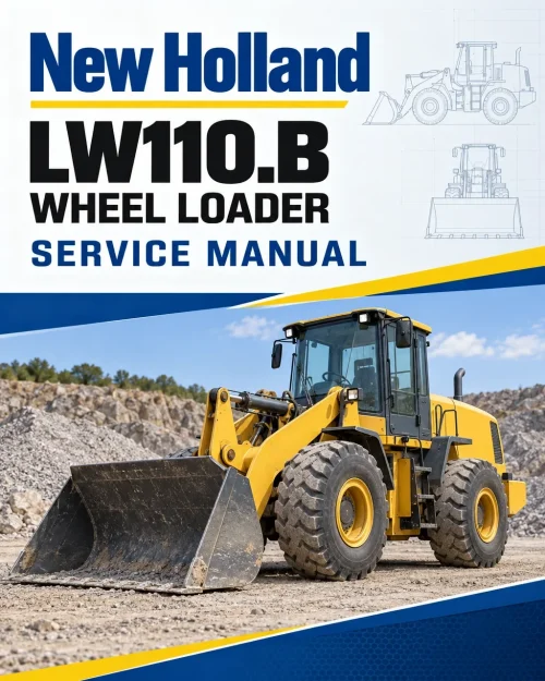 New Holland LW110.B Wheel Loader Service Manual New Holland LW110.B Wheel Loader Service Manual