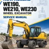 New Holland WE190, WE210, WE230 Wheel Excavator Service Manual New Holland WE190, WE210, WE230 Wheel Excavator Service Manual